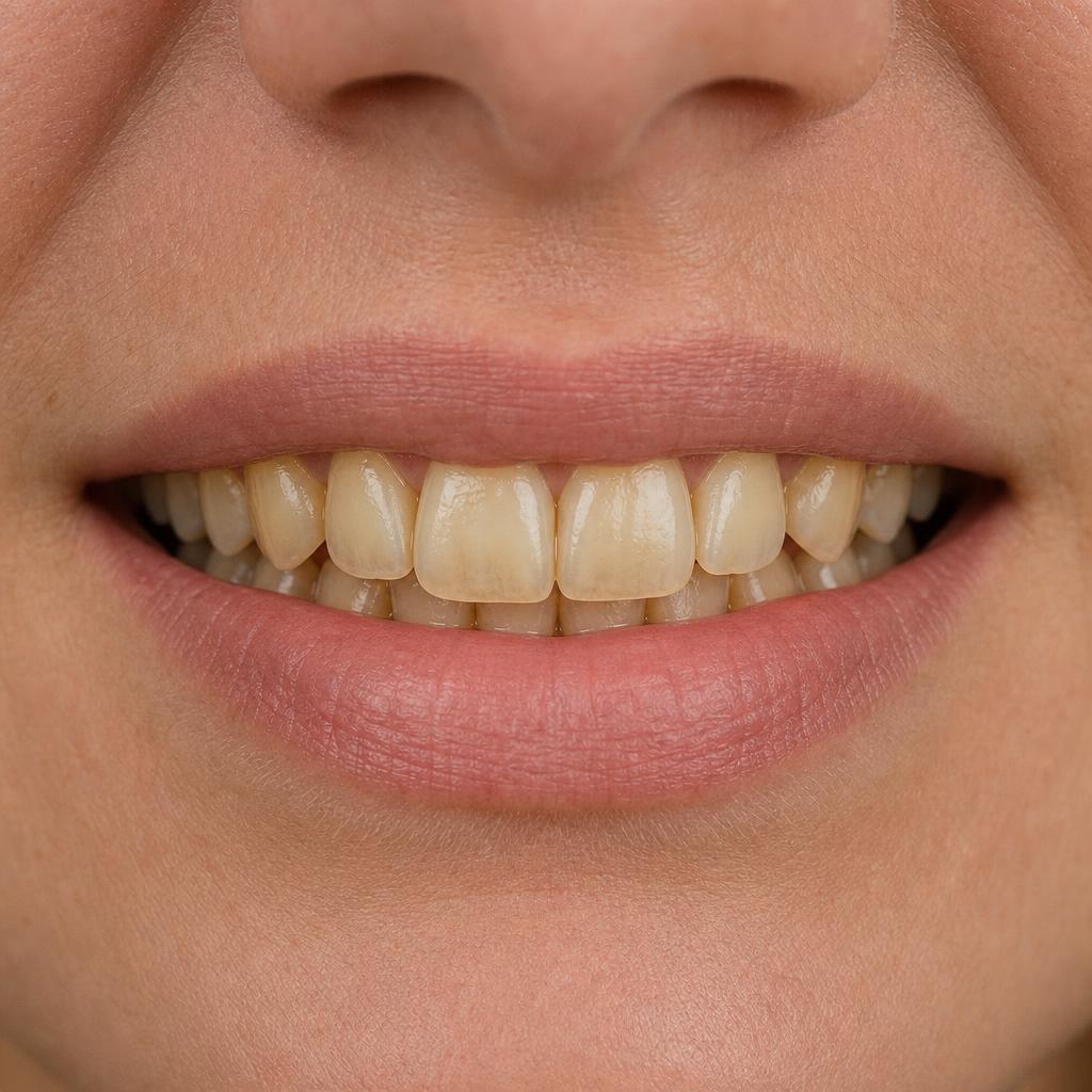 A patient's smile makeover at OroCare Dental Clinic — before treatment
